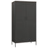 Lady Jillian -  Wardrobe Anthracite 90x50x180 cm Steel